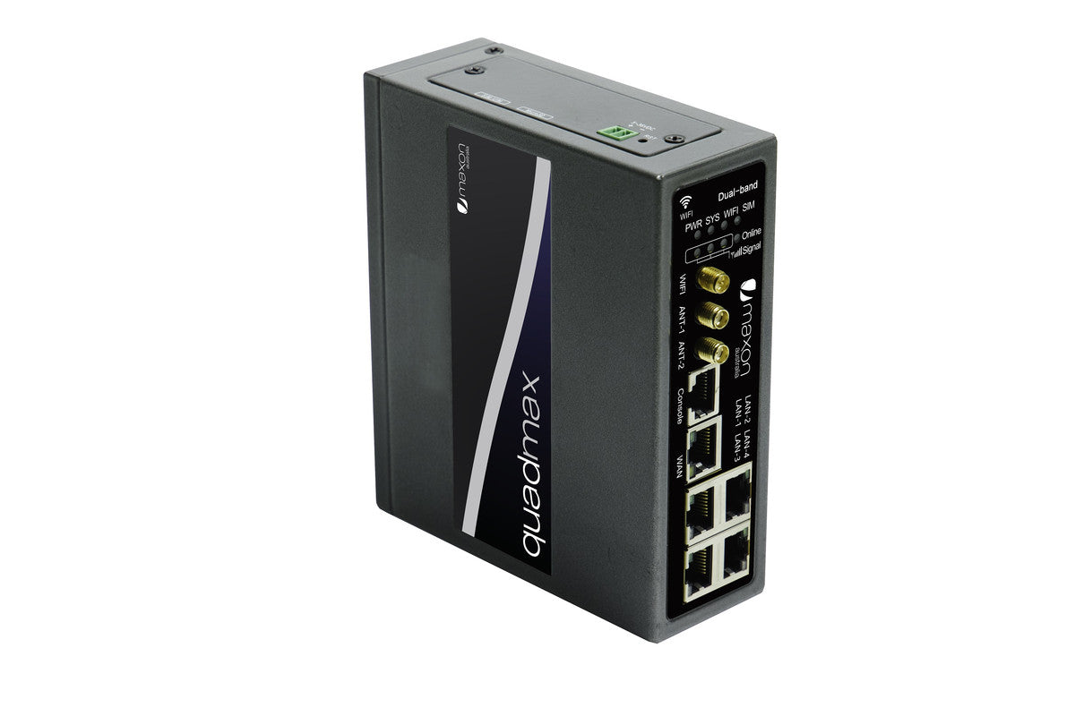 Maxon MA-6060 4G Modem with Ethernet, CAT6, Wi-Fi, Dual SIM, 32-bit CP ...