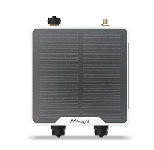 Milesight UC512 Solar Powered Solenoid Valve Controller - Replaceable Battery