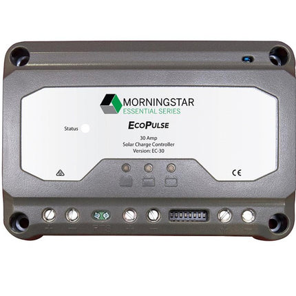 Morningstar EC-30 EcoPulse PWM Solar Regulator, 30A, 12/24V