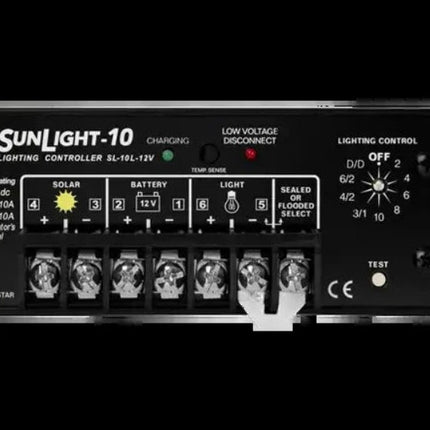 Morningstar SL-10L-12V SunLight PWM Light Controller, 10A, 12V, LVD