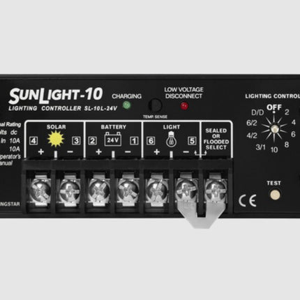 Morningstar SL-10L-24V SunLight PWM Light Controller, 10A, 24V, LVD