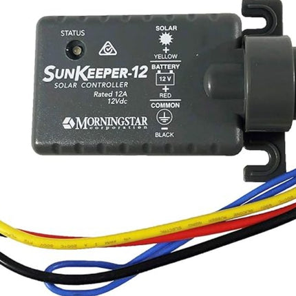 Morningstar SunKeeper SK-12 PWM Solar Regulator, 12A, 12V