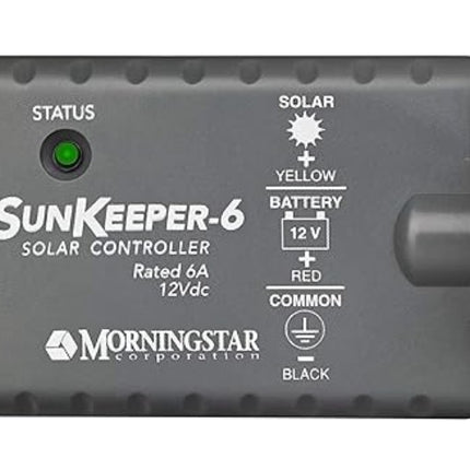 Morningstar SunKeeper SK-6 PWM Solar Regulator, 6A, 12V