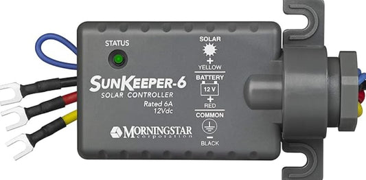 Morningstar SunKeeper SK-6 PWM Solar Regulator, 6A, 12V
