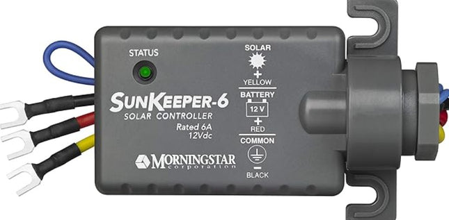 Morningstar SunKeeper SK-6 PWM Solar Regulator, 6A, 12V