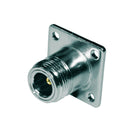 Pulse N-213 N-Female Connector, Crimp, Square Flange Mount - RG213 Cable