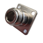 Pulse N-239 N-Female Connector, Crimp, Square Panel - RG142, RG223, RG400 and RG55 Cables