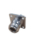 Pulse N-251 N-Female Connector, Flange/Panel Mount, Crimp - RG174, RG188 and RG316 Cables
