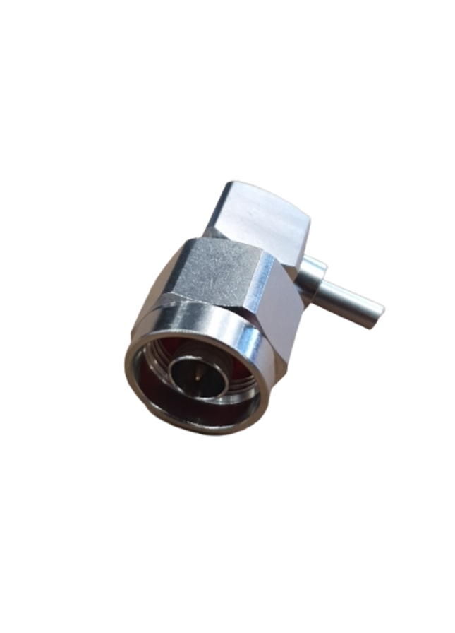 Pulse N-253 Right Angle N-Male Connector, Crimp - RG174, RG188 and RG316 Cables