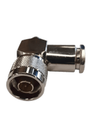 Pulse N-58 Male Right Angle Connector - Solder/Clamp for RG213 Cable