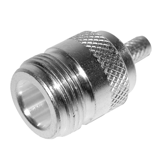 Pulse N-98RG N-Female Reverse Gender Connector, Crimp - RG141, RG303 and RG58 Cables