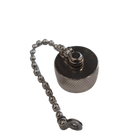 Pulse NCAP Type-N Female Protective Cap with Chain is designed to protect N female connectors from dust, moisture, and contaminants. Featuring a durable metal construction and a secure chain attachment, this cap prevents loss and damage.