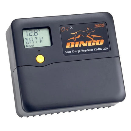 Plasmatronics PLD2020N Dingo PWM Solar Regulator, 20A, 12-48V, LCD, NEG Ground