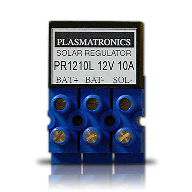 Plasmatronics PR1210L PWM Solar Regulator, 10A, 12V, Sealed Batteries