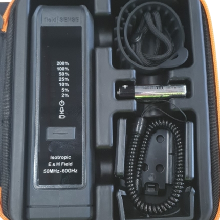 Fieldsense Rf Monitor FieldSense FS-60 Personal RF Monitor, 50 MHz to 60 GHz – Techwave Store