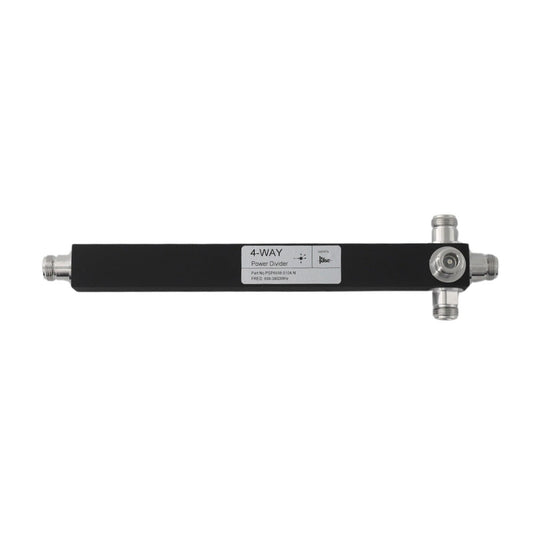 Pulse PSP6938-5104-N 4-Way Reactive Power Divider is designed for splitting RF input signals evenly into four ports and covering 698â€“3800 MHz range.