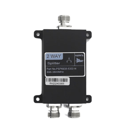 Pulse PSP6938-5302-N 2-way Wilkinson Splitter/Combiner, 698-3800 MHz, N-Female