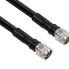 Pulse 3/8 Flex Jumper Cable, N-Male to N-Male, is a factory-assembled and tested flexible coaxial cable