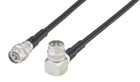 Pulse 3/8'' Flex Jumper Cable, N-Male to Right Angle N-Male is a factory-assembled and tested RF coaxial cable designed