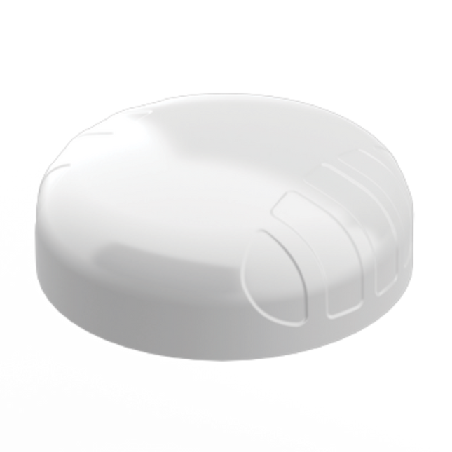 Poynting Puck-5 Transportation Antenna, 5-In-1, 617-7200 MHz, 2m, SMA-Male - White