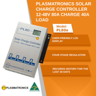 Plasmatronics PL80e Solar Charge Controller