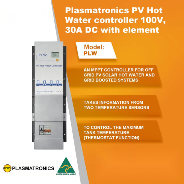Plasmatronics PLW PV Hot Water Controller