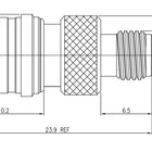 Pulse A-94 SMA-Female to QMA-Male Adapter is a high-performance coaxial inter-series adaptor with an SMA female and QMA male configuration. Pulse coaxial connectors and components have been used in quality radio infrastructure systems in Australia for decades.