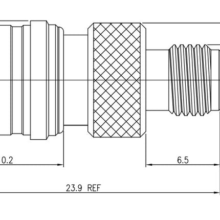 Pulse A-94 SMA-Female to QMA-Male Adapter is a high-performance coaxial inter-series adaptor with an SMA female and QMA male configuration. Pulse coaxial connectors and components have been used in quality radio infrastructure systems in Australia for decades.