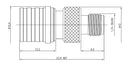 Pulse A-94 SMA-Female to QMA-Male Adapter is a high-performance coaxial inter-series adaptor with an SMA female and QMA male configuration. Pulse coaxial connectors and components have been used in quality radio infrastructure systems in Australia for decades.