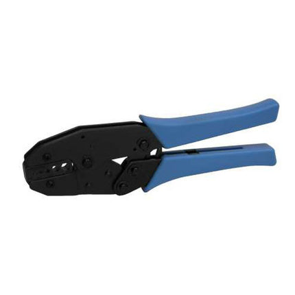 Hanlong HT-336G Interchangeable Ratchet Crimper is a high-precision tool designed for crimping a wide range of coaxial connectors, including Fakra, SMA, FME, TNC, BNC, UHF, Mini-UHF, N-Type, MMCX, MCX, SMC, and SMB. With six interchangeable hex die sizes, this versatile tool eliminates the need for multiple crimpers.