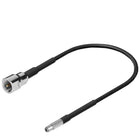 RFI RFPL FME-Male to TS9 RG174 Patch Lead is 250 mm long terminated with FME-Male and TS9 connectors. The TS9 connector suits most Telstra USB modems.