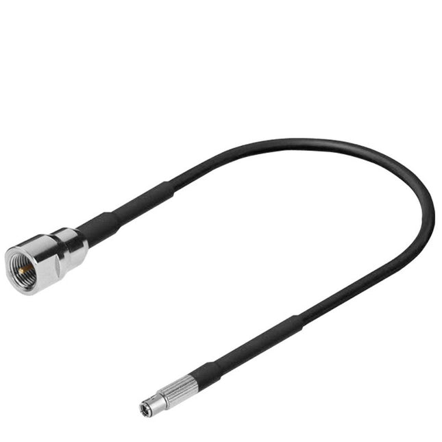 RFI RFPL FME-Male to TS9 RG174 Patch Lead is 250 mm long terminated with FME-Male and TS9 connectors. The TS9 connector suits most Telstra USB modems.