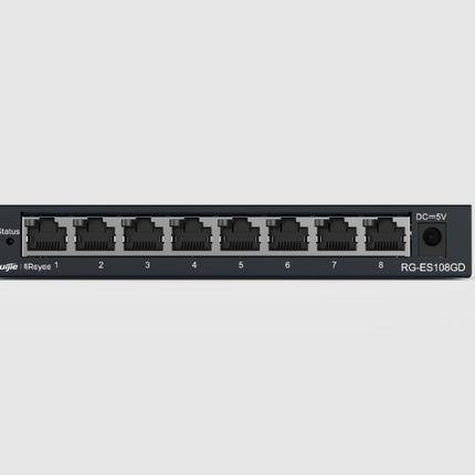 Ruijie Reyee RG-ES108GD 8-Port Gigabit Plug-and-Play Switch