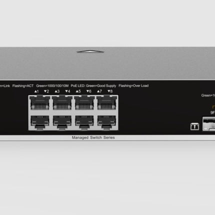 Ruijie Reyee RG-NBS3100-8GT2SFP-P 10-Port Gigabit Layer 2 Cloud Managed PoE Switch