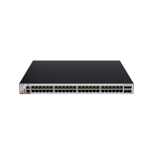Ruijie RG-S5310-48GT4XS-P-E 48-Port Switch, Managed L3 PoE+, Modular PSU Support, 19" Rack
