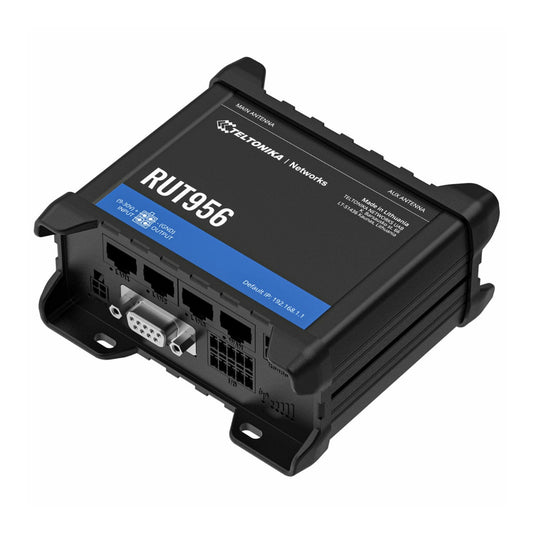 Teltonika RUT956 4G Industrial Router - Dual Sim, Wi-Fi, Ethernet, WAN, DI/DO