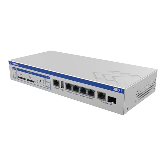 Teltonika RUTXR1 4G Enterprise Rack Mount Router - SFP Port, Wi-Fi Dual Band, Dual Sim, Ethernet, WAN