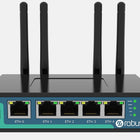 Robustel R2011 Industrial Cellular Router with 5 Ethernet Ports, Dual SIM