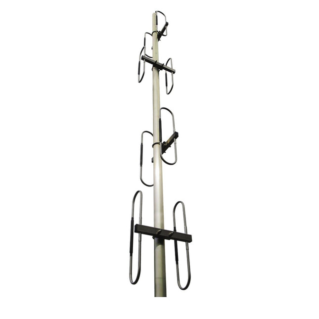 Ruggedised Dual Boom Stacked VHF Array - BA4040-41-P-ICE