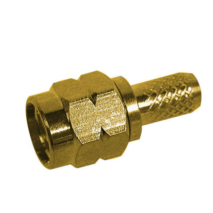 Pulse SMA-104RT Reverse Thread SMA-Male Connector, Crimp - RG58, RG141 and RG303 Cables