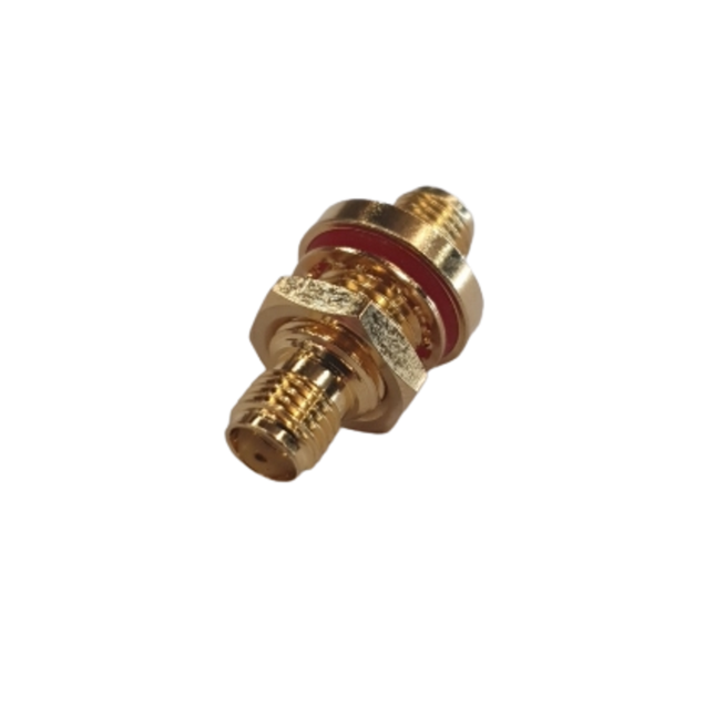 Pulse SMA-10 SMA-Female to SMA-Female Adaptor, Bulkhead