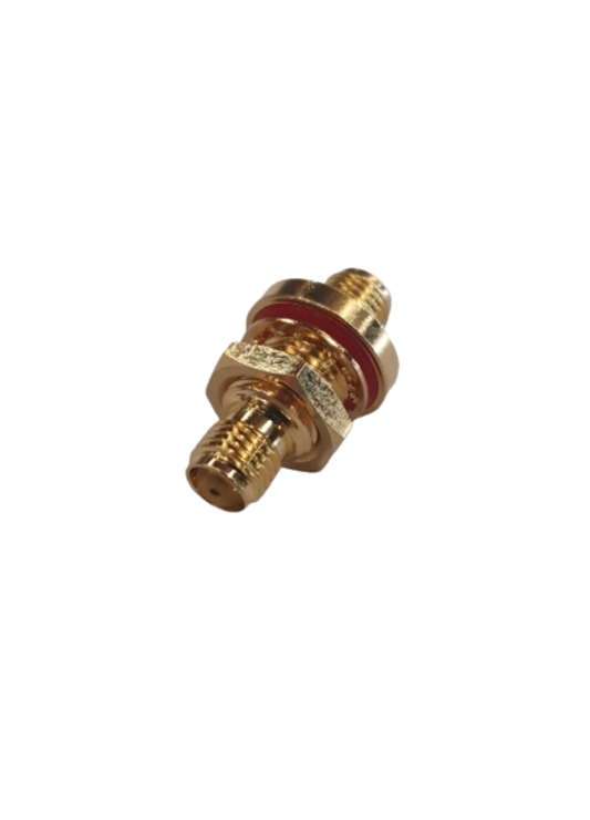Pulse SMA-10 SMA-Female to SMA-Female Adaptor, Bulkhead