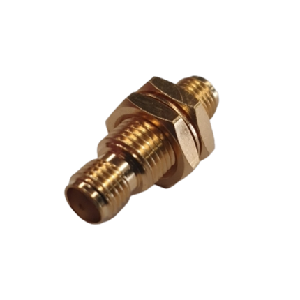 Pulse SMA-12 SMA-Female to SMA-Female Adaptor, Bulkhead