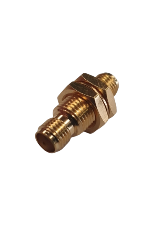 Pulse SMA-12 SMA-Female to SMA-Female Adaptor, Bulkhead