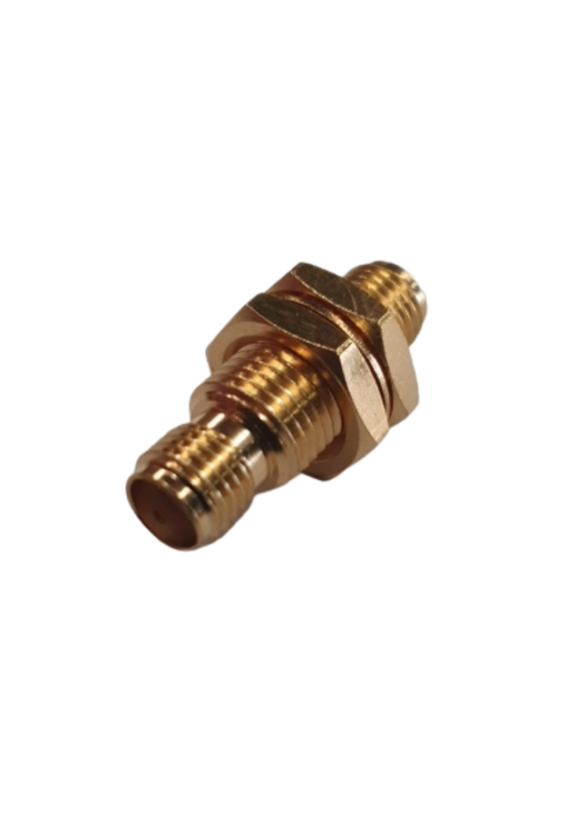Pulse SMA-12 SMA-Female to SMA-Female Adaptor, Bulkhead