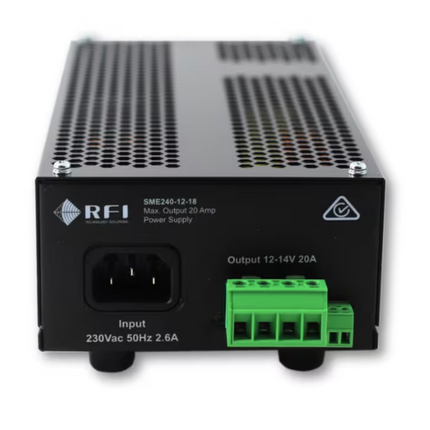 RFI SME240-12-18 Power Supply and Battery Charger