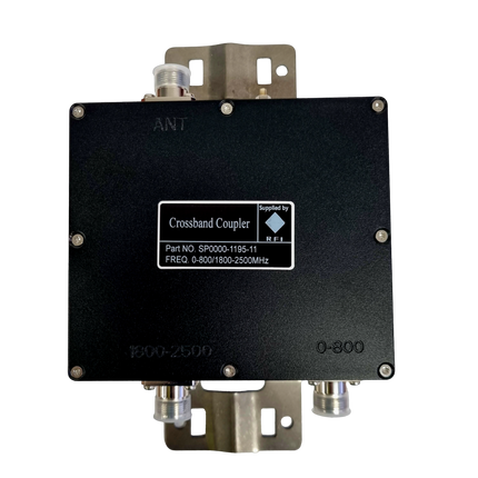 RFI SP0000-1195-11 Crossband Coupler, DC-800 MHz and 1800-2500 MHz, 35W, N-Female