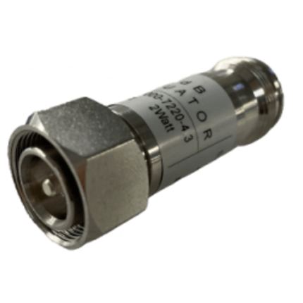 RFI SP0000-7210-4.3 Attenuator, 10 dB, DC-4 GHz, 2W, 4.3-10 Male/Female