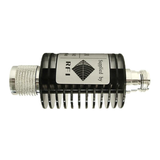 RFI SP0000-7410-02 Attenuator, 10 dB, DC-2.5 GHz, 10W, N Male/Female