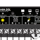 Morningstar SS-20L-12V G3 SunSaver PWM Solar Regulator, 20A, 12V, LVD